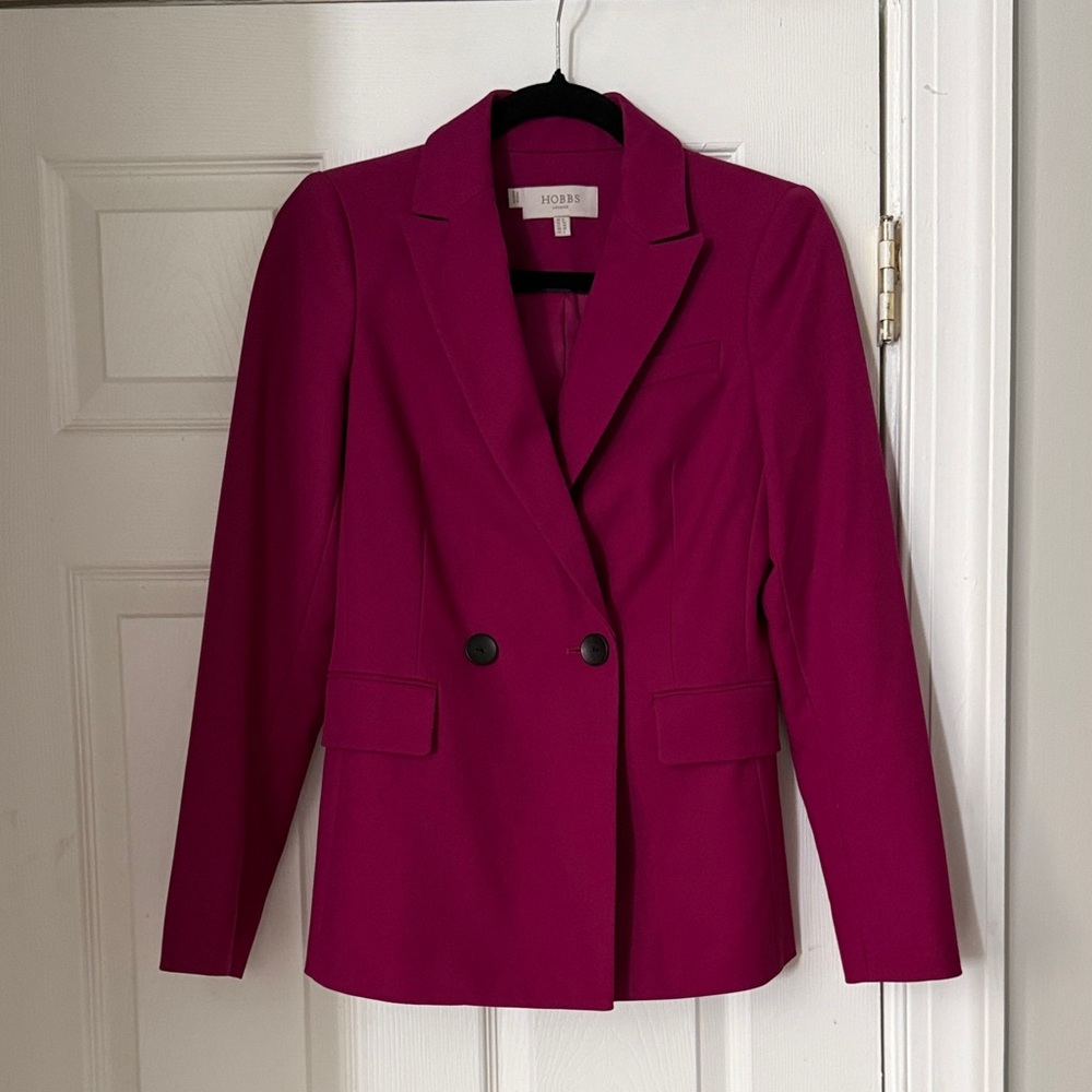 Elegant Fuchsia Blazer for Women